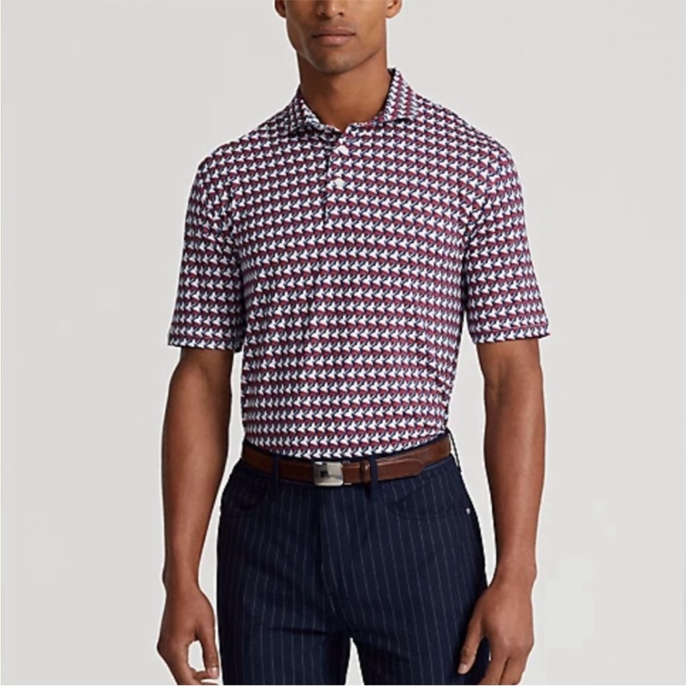 RALPH LAUREN Men's Patterned Polo Shirt